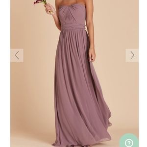 Birdy Grey Dark Mauve Convertible Grace Dress Medium